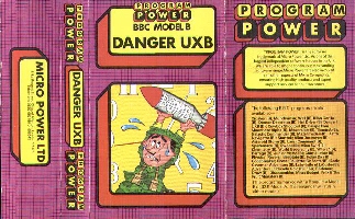 Danger UXB box cover