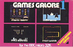 Games Galore box cover