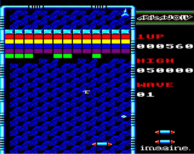 Arkanoid screenshot