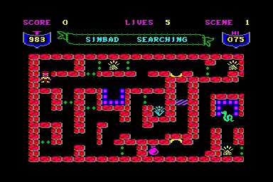 Sinbad on the commodore 64 Sinbad on the Commodore 64